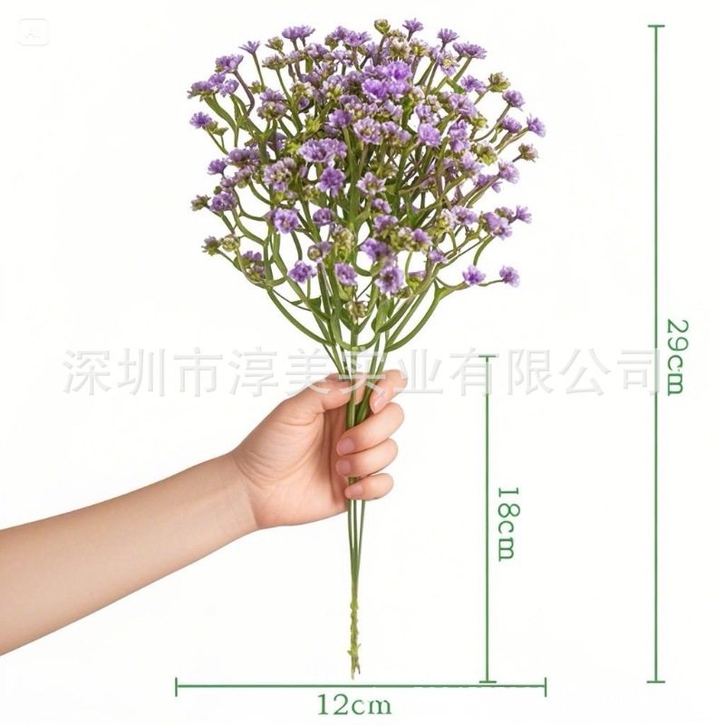 Artificial Gypsophila Flowers (10pc) - Image 8
