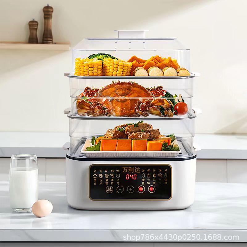Heat Preservation Electric Steamer (34 liter)