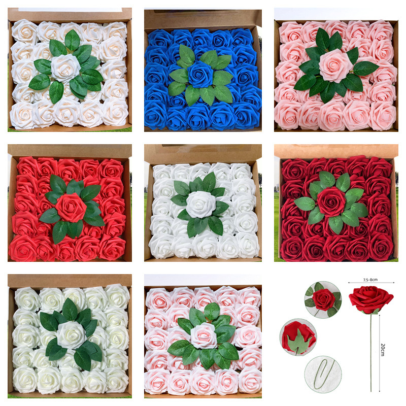 Artificial Rose Flowers (1pc)