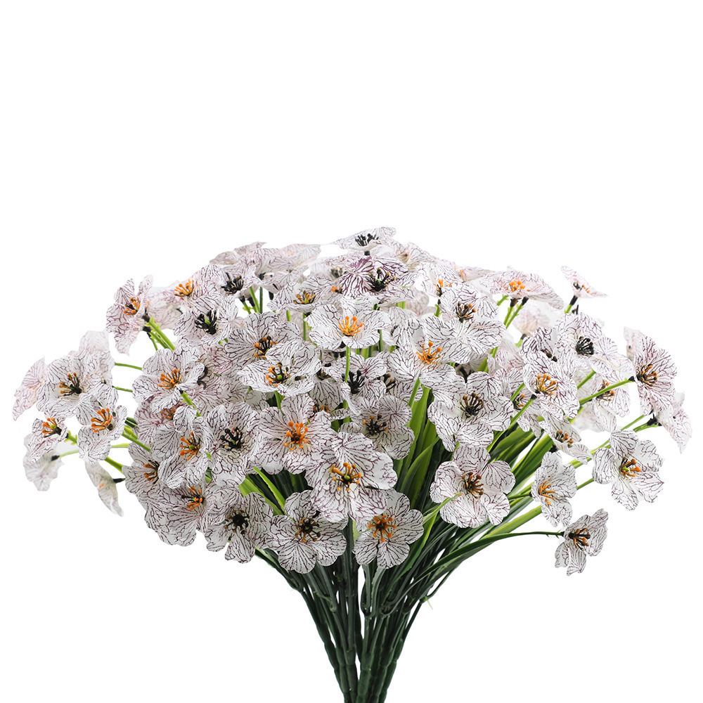 Artificial Spring Grass Flowers (5 pcs) - Image 3