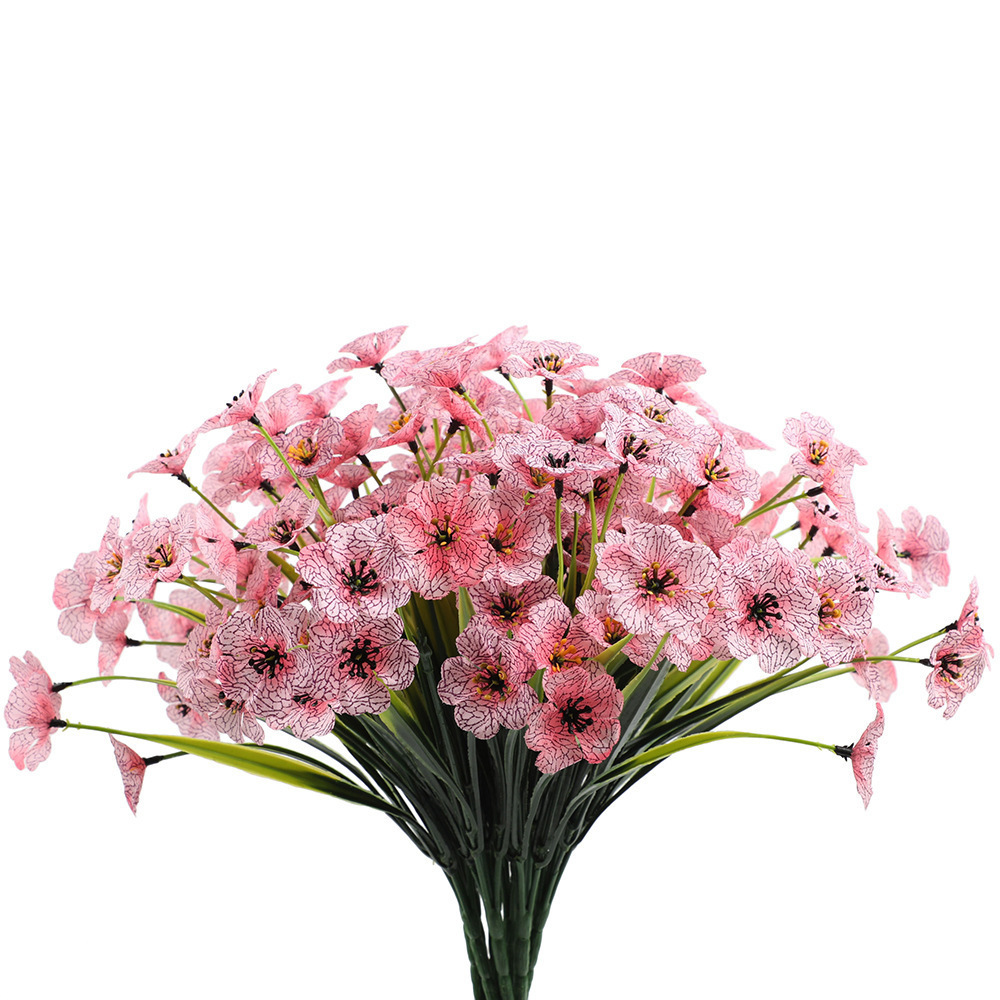 Artificial Spring Grass Flowers (5 pcs) - Image 2