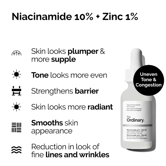 The Ordinary Niacinamide 10% Zink 1% Serum (30ml) - Image 3
