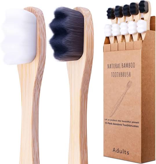 Eco-Friendly Microbristle Bamboo Toothbrush - Image 3