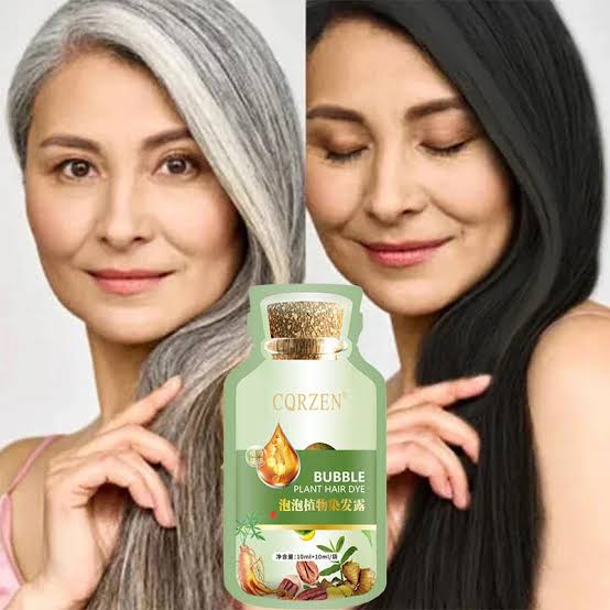 GQRZEN Natural Bubble Plant Hair Dye (30ml) - Image 3