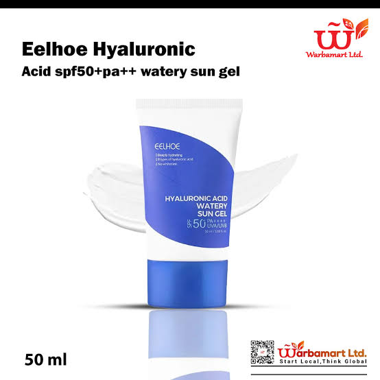 EELHOE Hyaluronic Acid Watery Sun Gel (50ml) - Image 3
